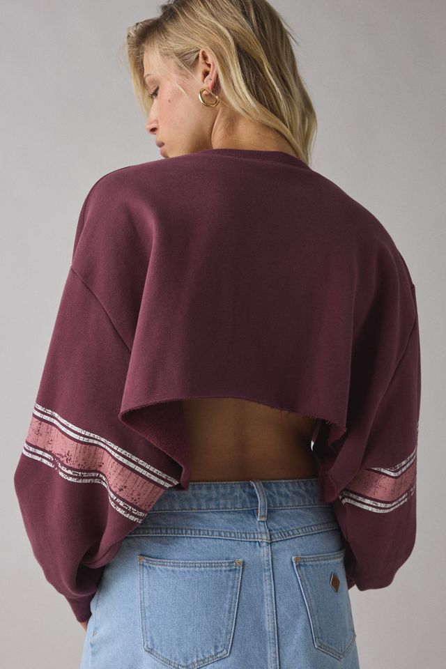 Out From Under Hang Back V-Neck Long Sleeve Cropped Pullover #4