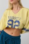 Out From Under Hang Back V-Neck Long Sleeve Cropped Pullover