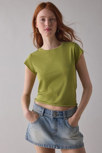 BDG Sloane Layered Twofer Long Sleeve Tee