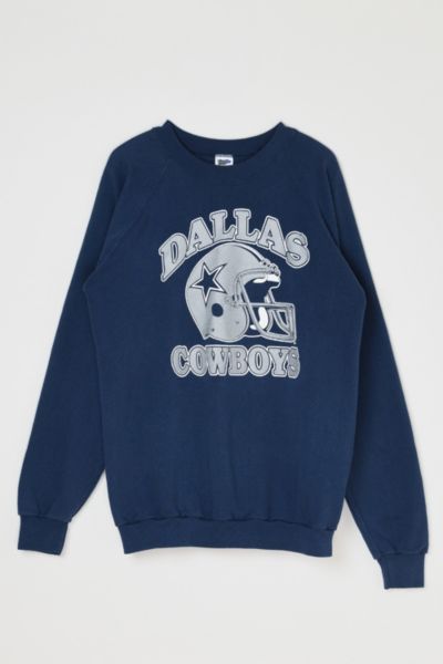 Vintage 90s Dallas Cowboys Raglan Sweatshirt Product Page
