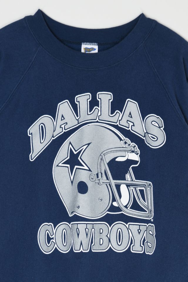 Vintage 90s Dallas Cowboys Raglan Sweatshirt #1