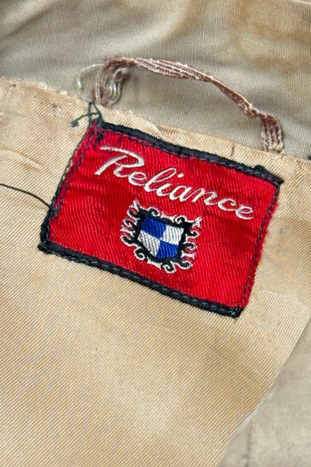 Vintage 1940's Reliance  Gabardine Workwear Jacket #1