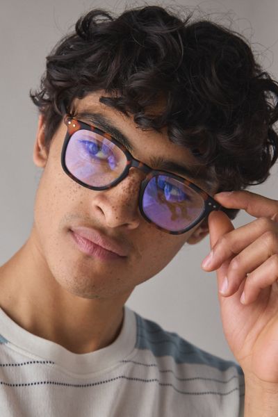 Izipizi #e Screen Glasses In Brown, Men's At Urban Outfitters