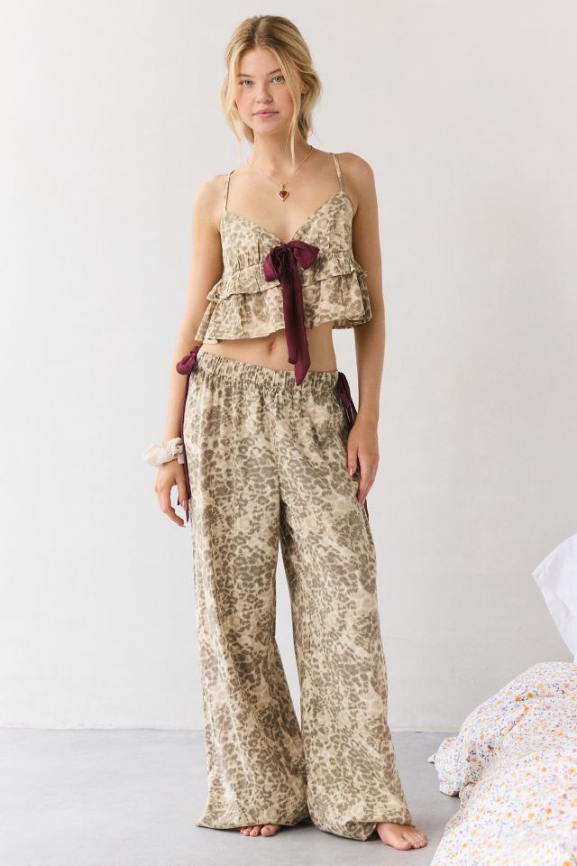 Out From Under Sweet Nothings Tie-Front Bow Babydoll Tank Top #2