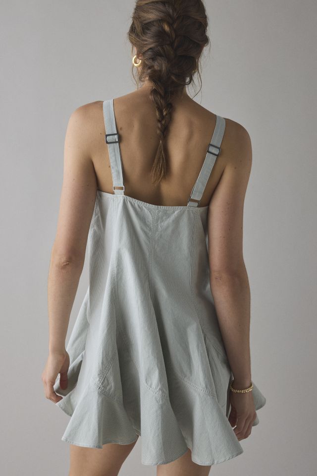 BDG Mina Oversized Pleated Swing Mini Dress #4