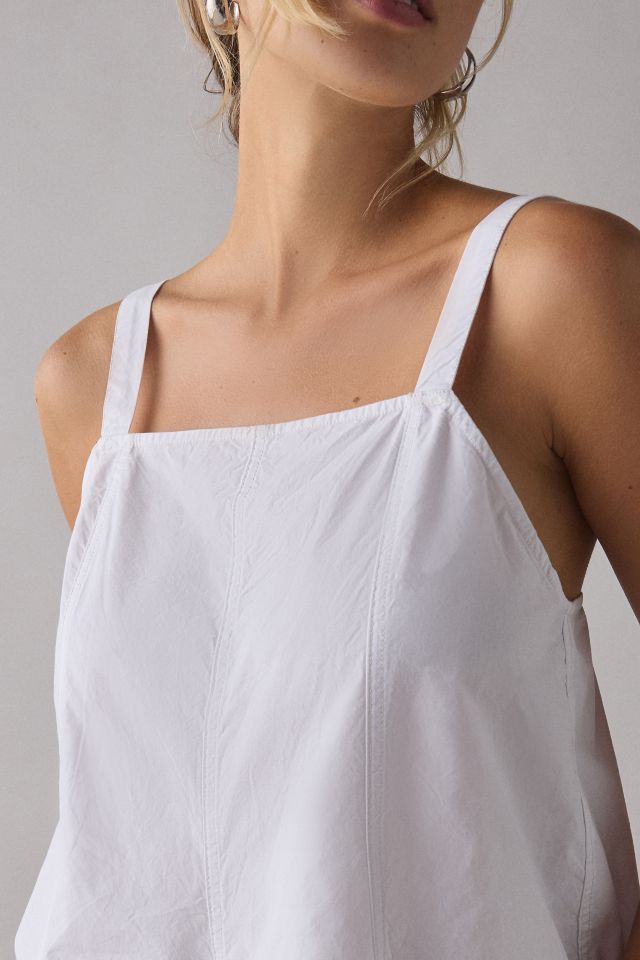 BDG Mina Oversized Pleated Swing Mini Dress #2