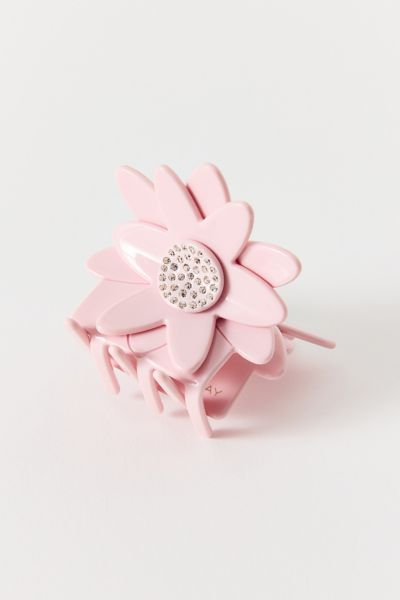 Emi Jay Dahlia Claw Clip In Cherry Blossom, Women's At Urban Outfitters