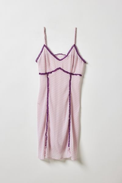 Vintage By Little Oyster Club Sugar Rush Polka Dot Slip Dress