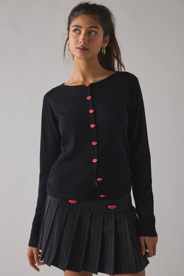 Tyler McGillivary Kisses Cropped Cardigan #1