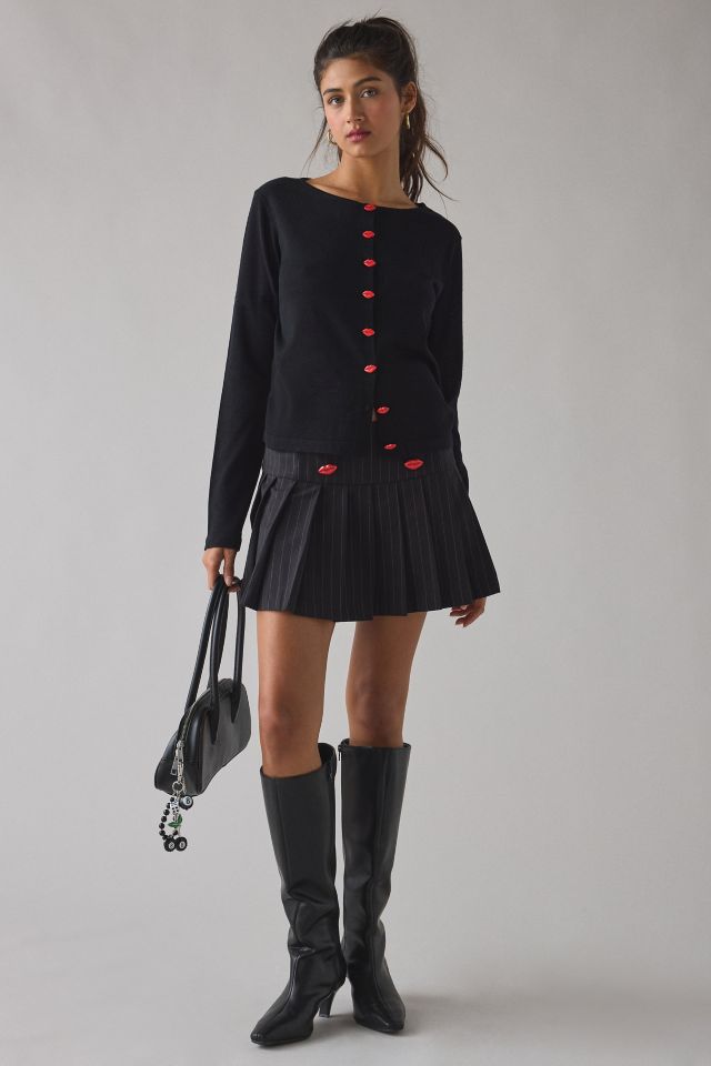 Tyler McGillivary Kisses Cropped Cardigan #2