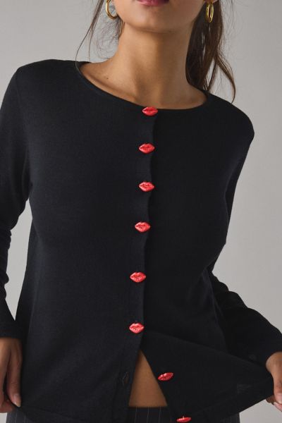 Tyler McGillivary Kisses Cropped Cardigan