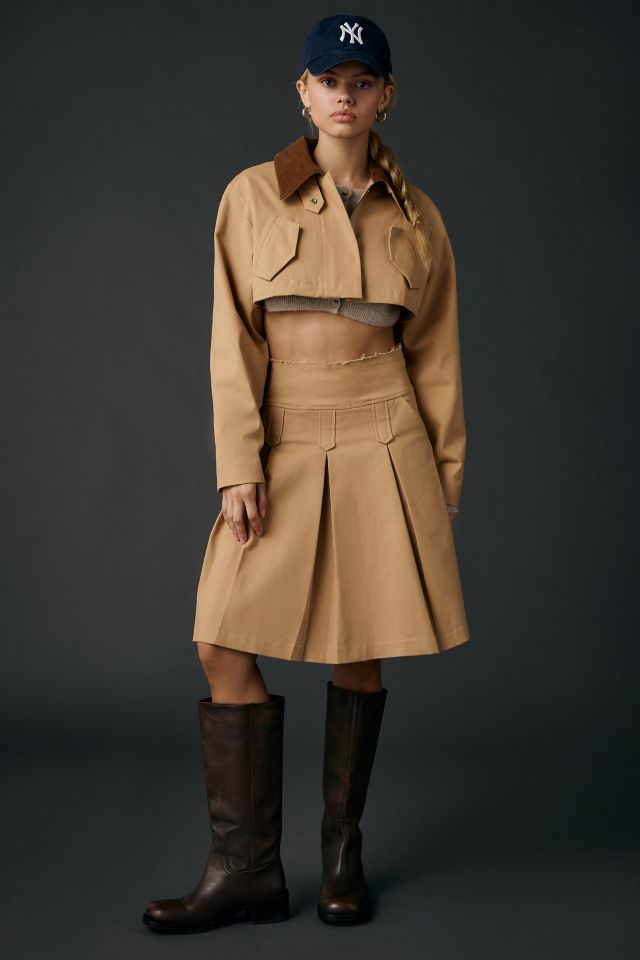 Zemeta Park Walk Cropped Barn Jacket #1