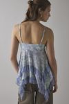 Kimchi Blue Asterid Lace Trim Asymmetric Babydoll Cami