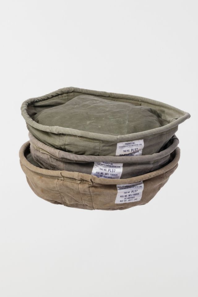 Puebco Vintage Tent Fabric Pet Bed #4