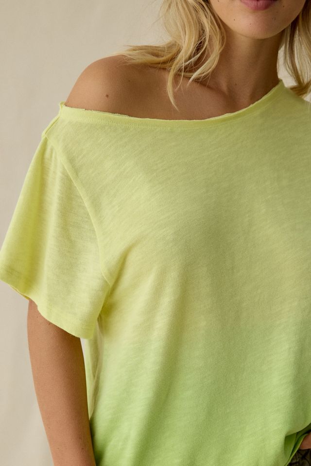 BDG Courtney Off-The-Shoulder Oversized Tee #2