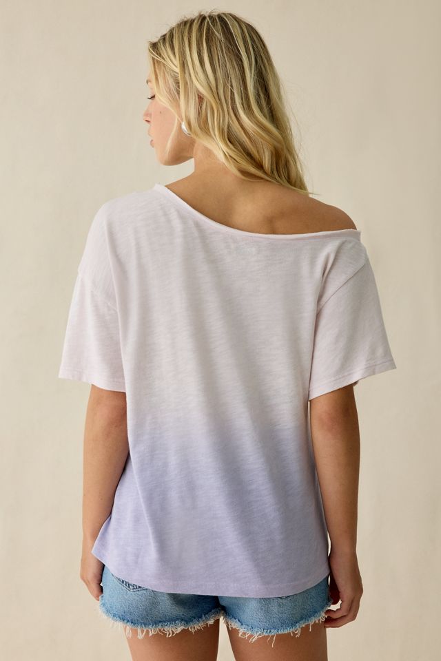 BDG Courtney Off-The-Shoulder Oversized Tee #3