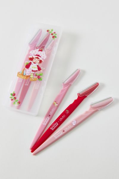 Célavi X Strawberry Shortcake 6-Piece Derma Razor & Storage Case Set