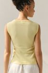BDG Bonnie Lace Side-Stripe Ribbed Knit Tank Top