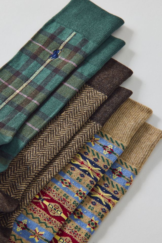 Polo Ralph Lauren Novelty Dress Sock 3-Pack #1