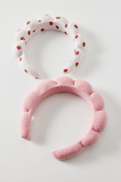 Ensemble de 2 Bandeaux pour Éponge de Spa Célavi X Strawberry Shortcake