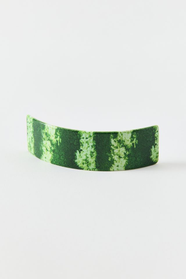 CHUNKS Watermelon Rind Barrette #1