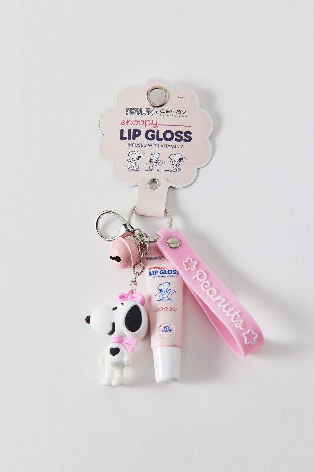 Célavi X Peanuts Snoopy Lip Gloss Keychain #1