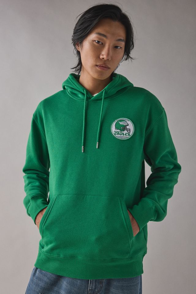 Ultra Game UO Exclusive NFL Philadelphia Eagles Chenille Patch Hoodie Sweatshirt #1