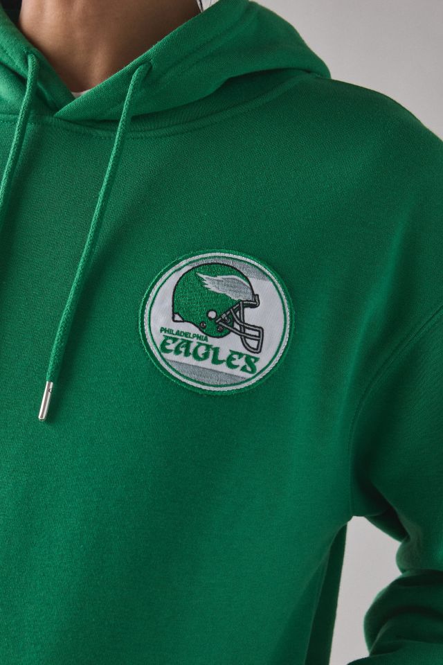 Ultra Game UO Exclusive NFL Philadelphia Eagles Chenille Patch Hoodie Sweatshirt #3