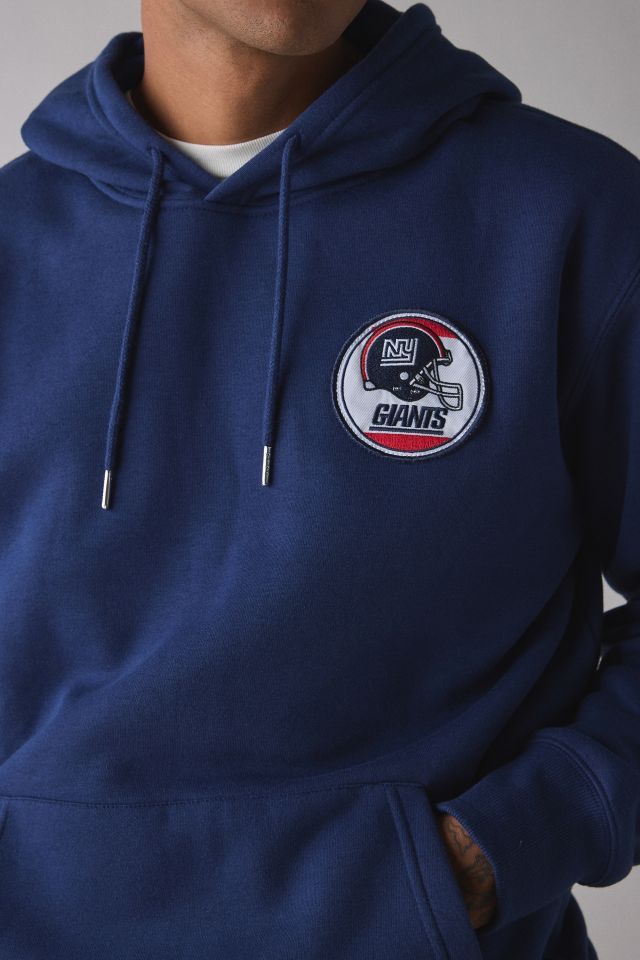 Ultra Game UO Exclusive NFL New York Giants Chenille Patch Hoodie Sweatshirt #3