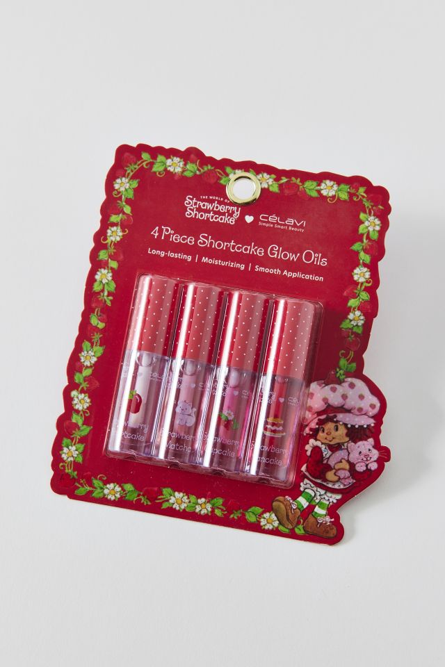 Célavi X Strawberry Shortcake Glow Lip Oil Set #2