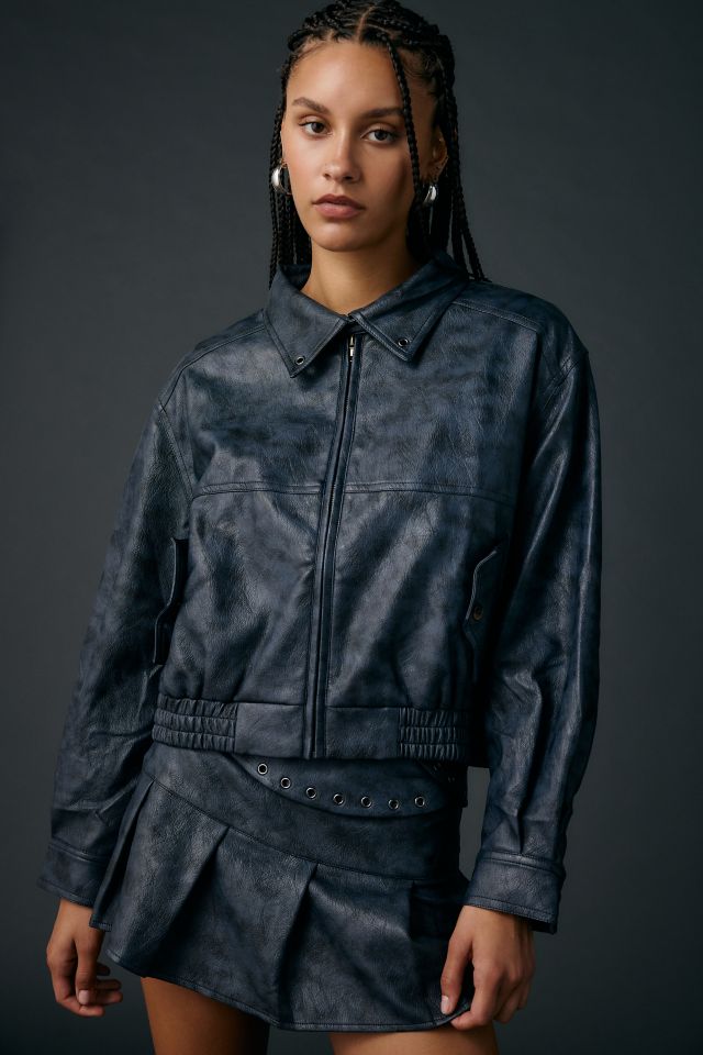 Zemeta Darker Dream Faux Leather Jacket #1