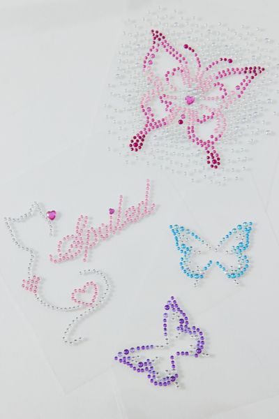 Never Have I Ever Rhinestone Tattoo Set