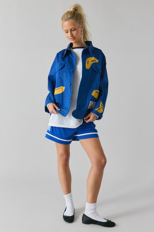 Vintage By Magg’s Rags Banana Patchwork Graphic Jacket #1