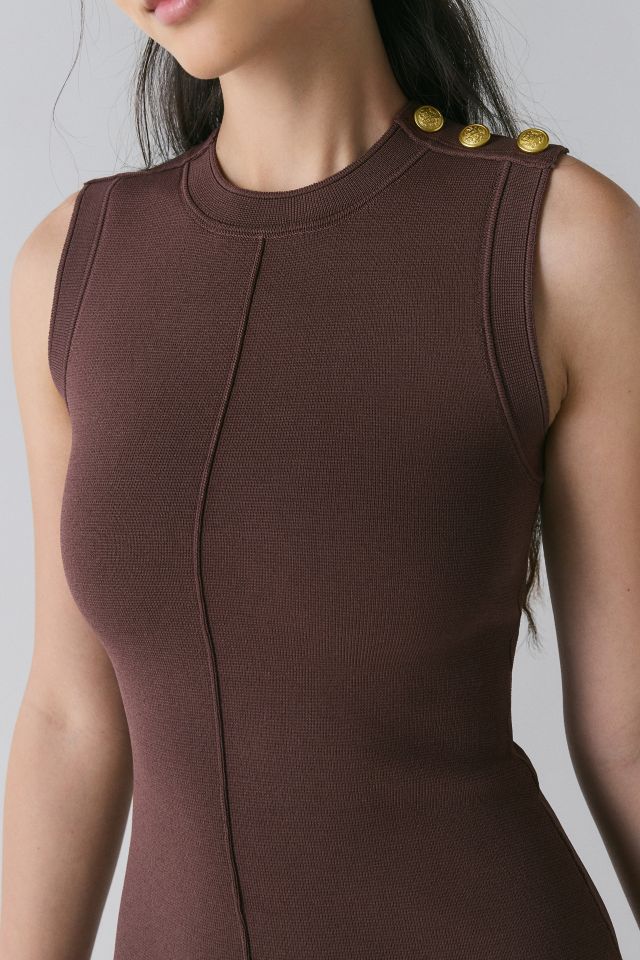 En Saison Ingrid Ruffle Hem Sweater Mini Dress #1