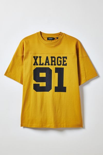 Vintage 70s Champion Green and Gold Football Jersey Made in