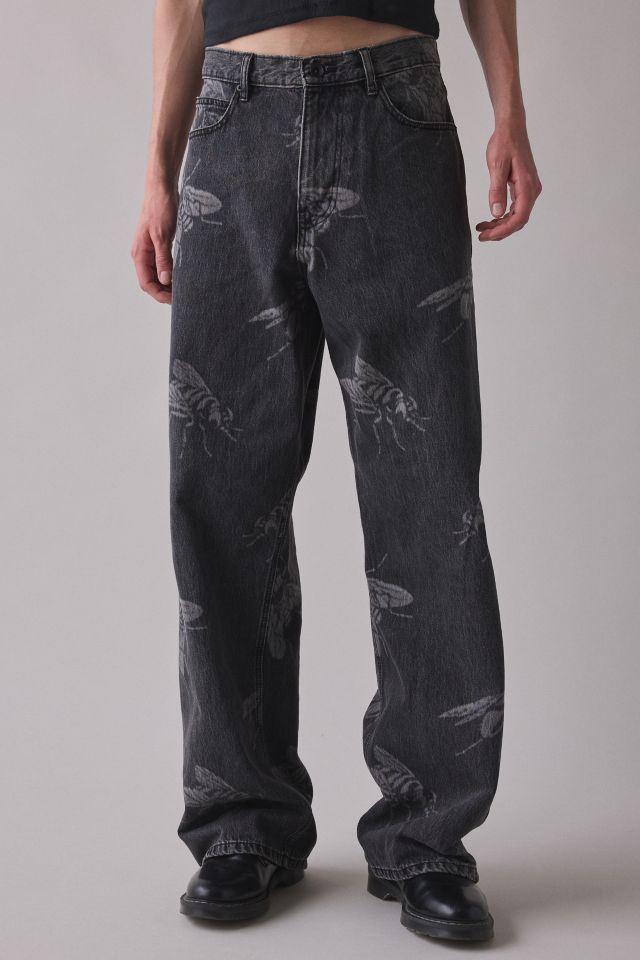 BDG Nitro Fly Print Baggy Fit Jean #1