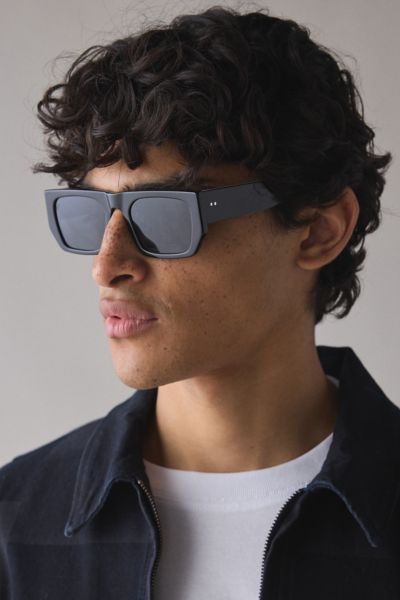Spitfire Cut 122 Sunglasses In Black, Men's At Urban Outfitters In Black