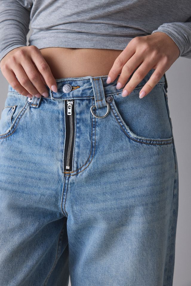The Ragged Priest Light Wash Slim Sweeper Jeans #1
