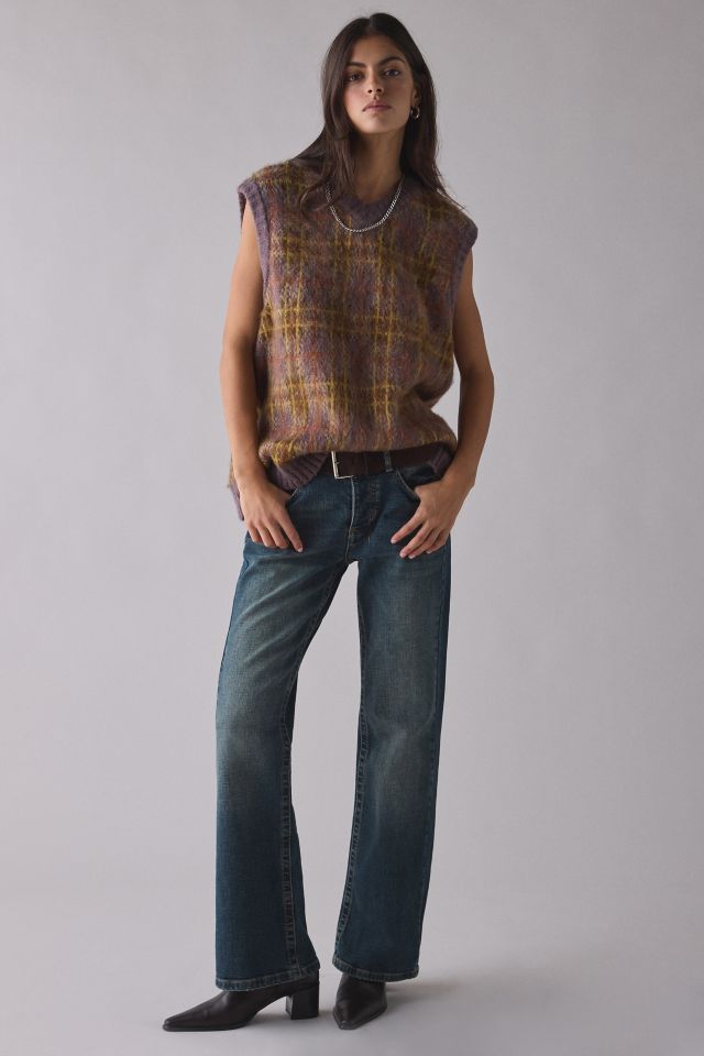 The Ragged Priest Civilian Check Knit Sweater Vest #2