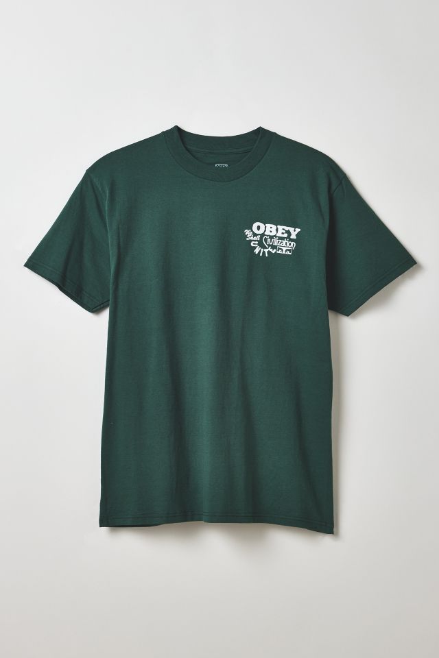 Obey Civilization Graphic Tee #1
