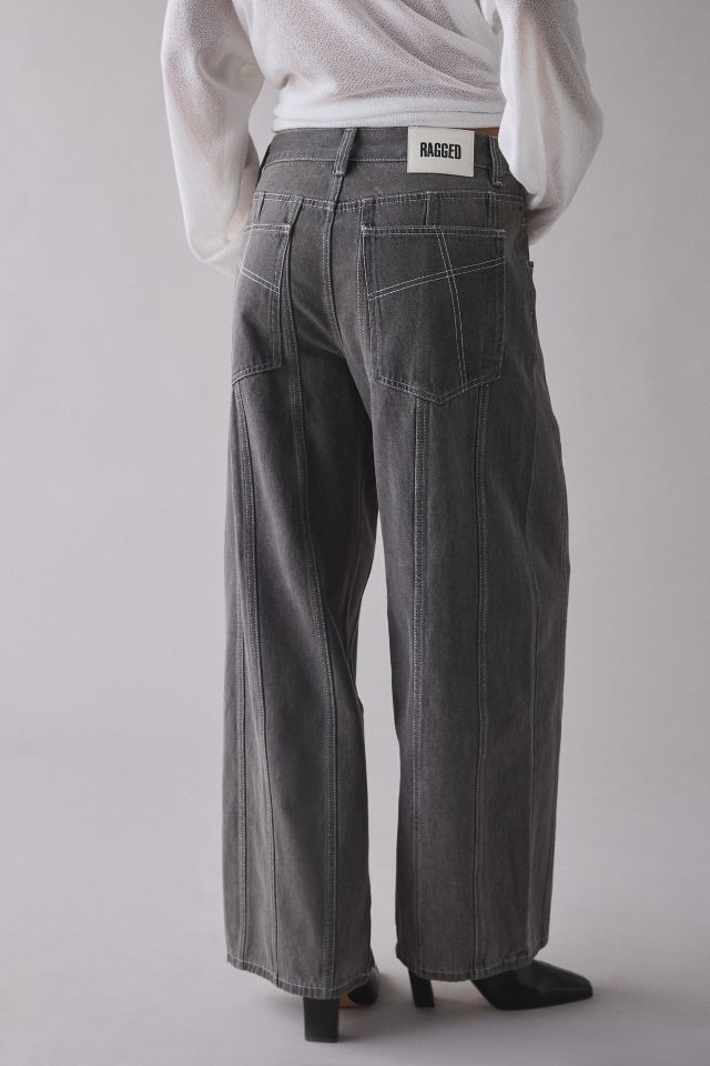 The Ragged Priest Cycle Seamed Wide Leg Jean #1