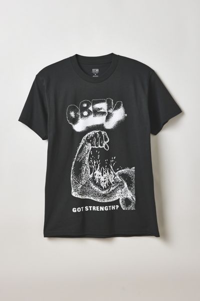 OBEY Got Strength Graphic Tee