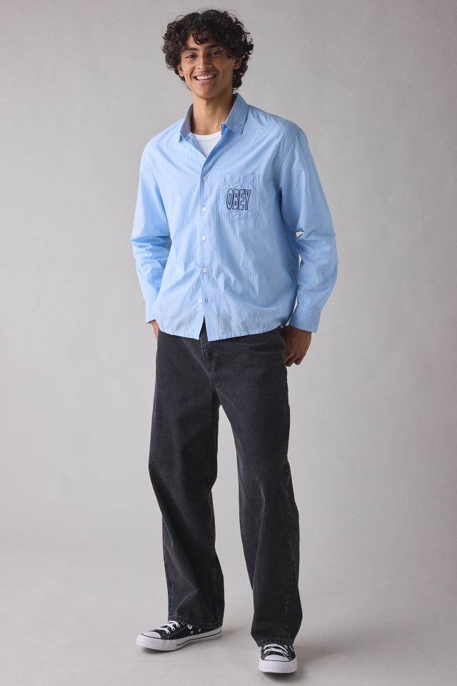OBEY Bigwig Blueprint Woven Shirt #2