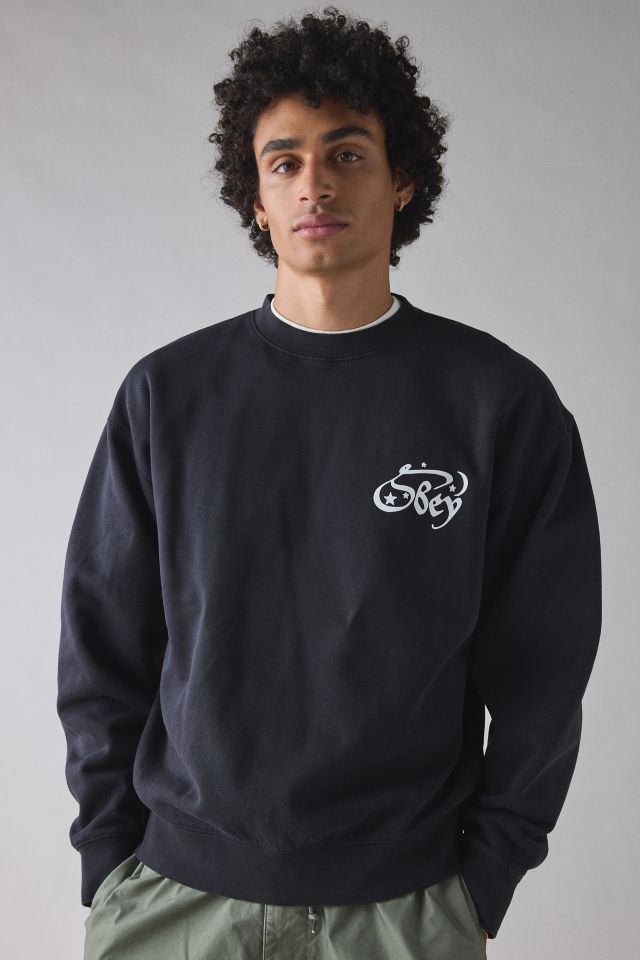 OBEY Spellbound Graphic Crew Neck Sweatshirt #1