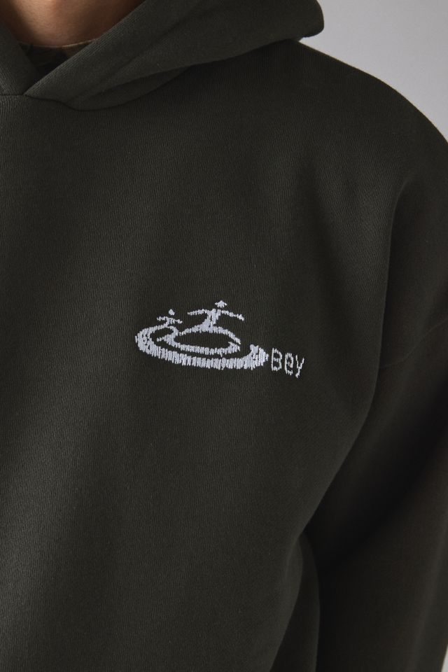OBEY Corp Graphic Extra Heavyweight Hoodie Sweatshirt #3