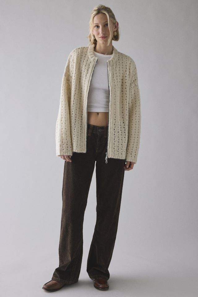 The Ragged Priest Folk Oversized Knit Cardigan #2