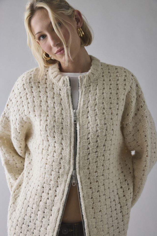 The Ragged Priest Folk Oversized Knit Cardigan #3