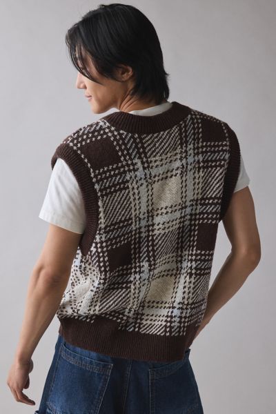 OBEY Avalon Plaid Sweater Vest