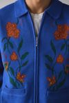 OBEY Floral Zip Cardigan