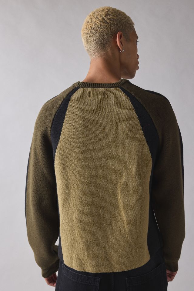 OBEY Raglan Crew Neck Sweater #1